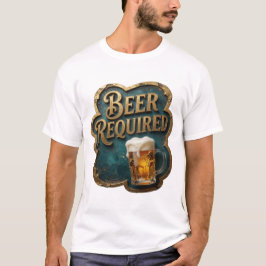Modern ÖL NÖDVÄNDIGT Citat T-shirt