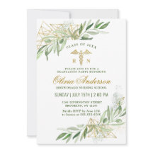 Modern Olive Gren Nursing School Studenten