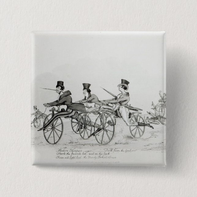 Modern Olympics', c.1820 Knapp (Framsida)