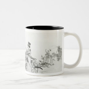 Modern Olympics', c.1820 Två-Tonad Mugg