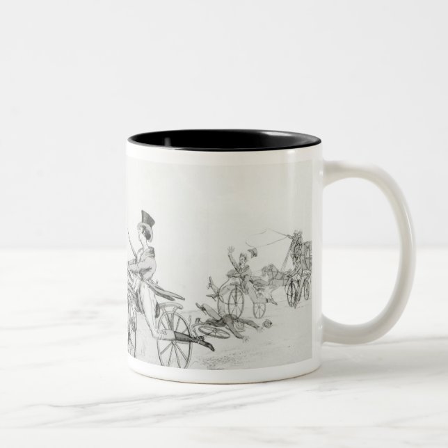 Modern Olympics', c.1820 Två-Tonad Mugg (Höger)