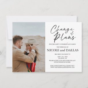 Modern ombokad ändring av planerad tidpunkt för Br