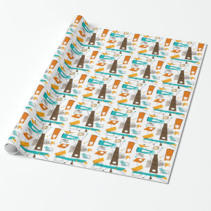 Modern omformning av Papper #5 Presentpapper