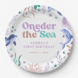 Modern Oneder Sea Dolphin Retro Första födelsedage
