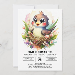 Modern Online Birthday Inbjudningar