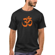 Modern Orange Om Shirt