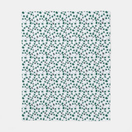 Modern Organisk Terrazzo | Abstrakt Stensmosaik Fleecefilt
