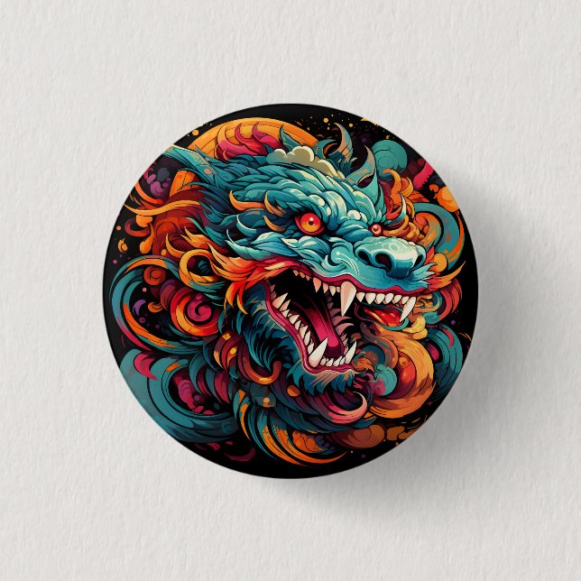 Modern Oriental Dragon Majesty Knapp (Framsida)