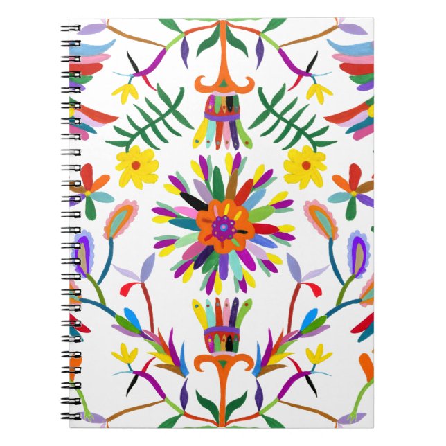 Modern Otomi Design II Anteckningsbok (Framsidan)