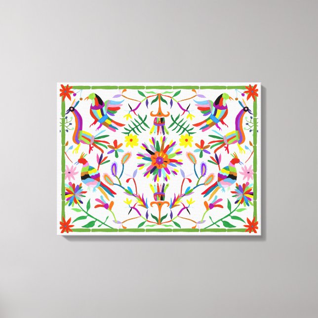 Modern Otomi Design II Canvastryck (Framsida)