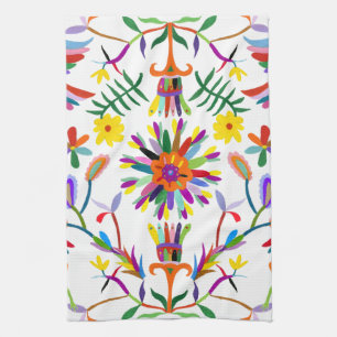Modern Otomi Design II Kökshandduk