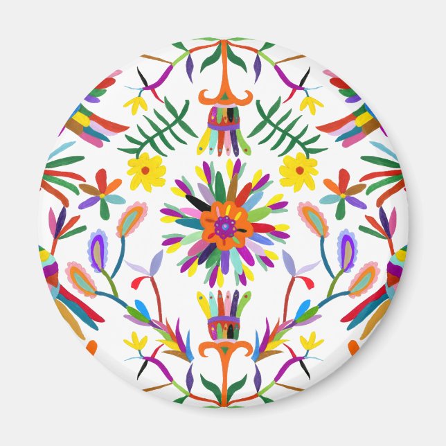 Modern Otomi Design II Magnet (Framsidan)