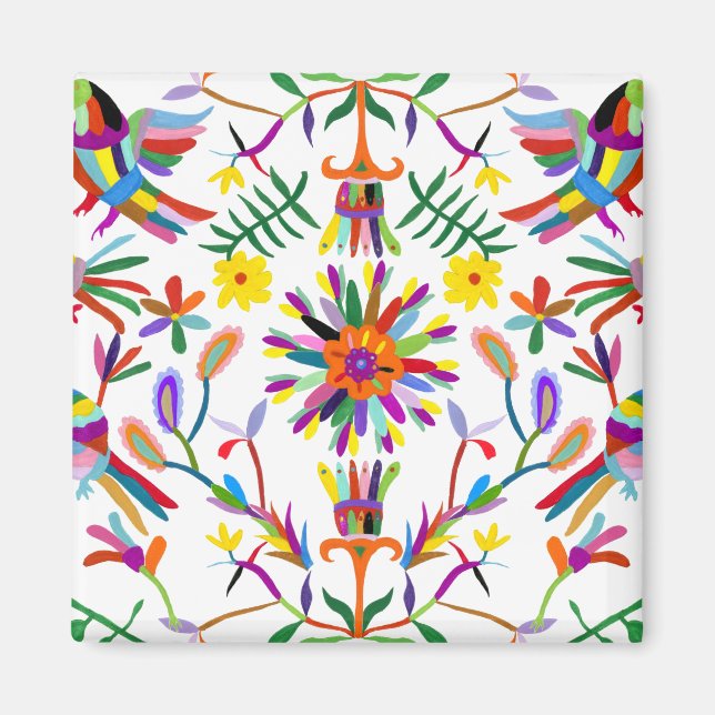 Modern Otomi Design II Magnet (Framsidan)