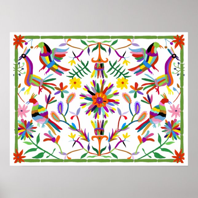 Modern Otomi Design II Poster (Framsidan)