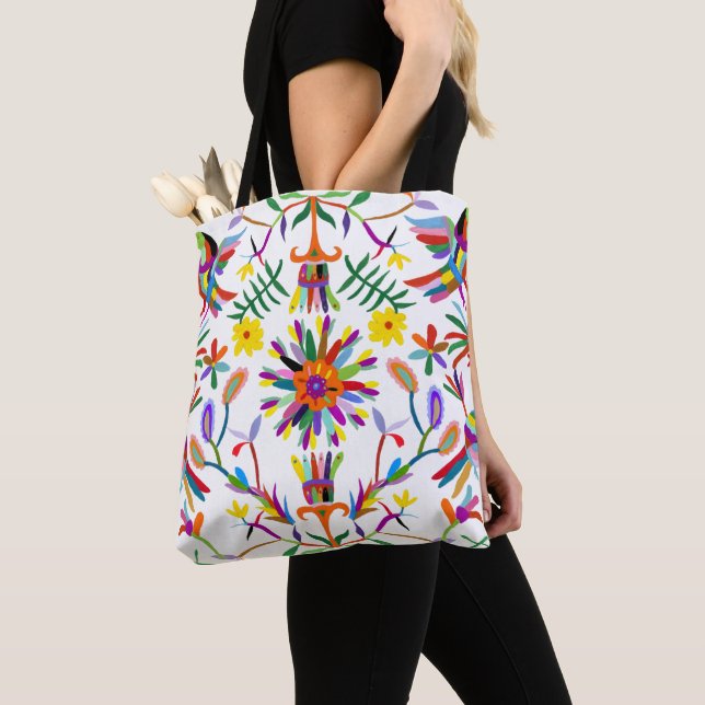 Modern Otomi Design II Tygkasse (Närbild)