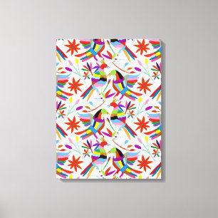 Modern Otomi Design III Canvastryck