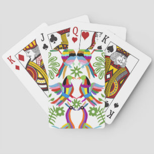 Modern Otomi Design III Casinokort
