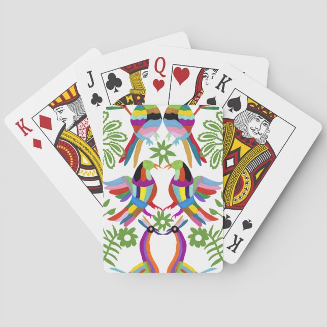 Modern Otomi Design III Casinokort (Baksidan)