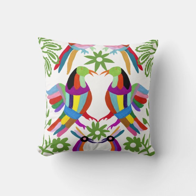 Modern Otomi Design III Kudde (Framsida)