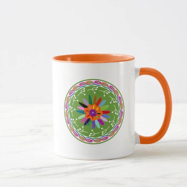 Modern Otomi Design Mugg (Höger)