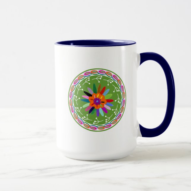 Modern Otomi Design Mugg (Höger)