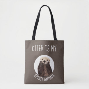 Modern Otter är min egen stjärt. Tygkasse