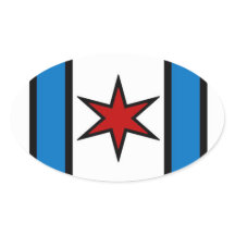 Modern ovaldekal för sköld