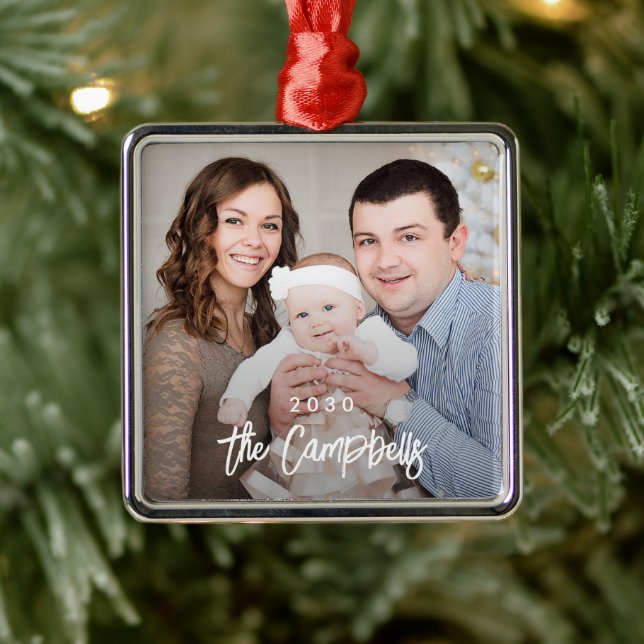 Modern överlagringsfoto för Personlig, ornament (Träd)