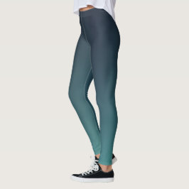 Modern övertoning för Grönt i elegant för henne Leggings