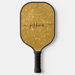 Modern Paddleball paddla namn i glitter-manuset i