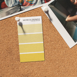 Modern Paint Färg Strip   Insida Designer Visitkort
