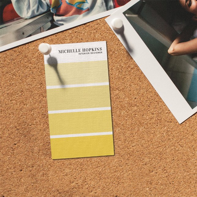 Modern Paint Färg Strip | Insida Designer Visitkort (Skapare uppladdad)