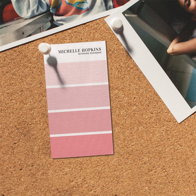 Modern Paint Färg Strip | Insida Designer Visitkort (Skapare uppladdad)