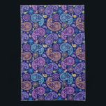 Modern Paisley Mönster Kökshandduk<br><div class="desc">Den moderna designen har en elegant paisley mönster. #paisley #abstrakt #modern #dekorativ #home #office #work #school #gifts #homedecor #decor #decor #kök#handdukar #etnisk #ornate #blommigt #stil #snyggt #elegant #trendig #trending #designer #mode #moderonable ##mode</div>
