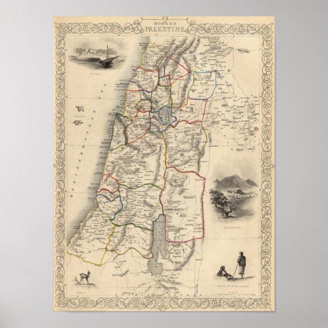 Modern Palestina Poster (Framsidan)