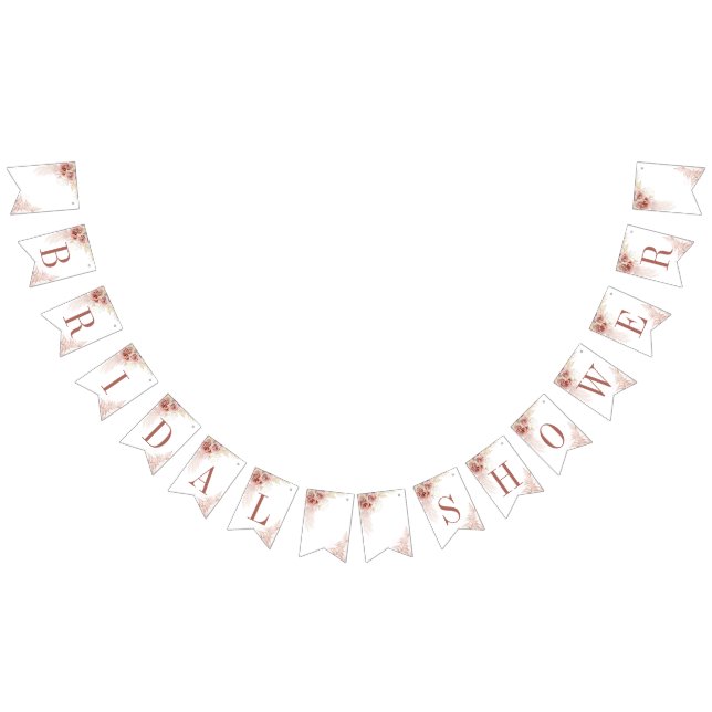 Modern Pampas Grass Tan-Möhippa Vimplar (Alla)