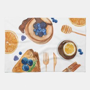 Modern Pancakes Kitchen Beauty Breakfast Kökshandduk