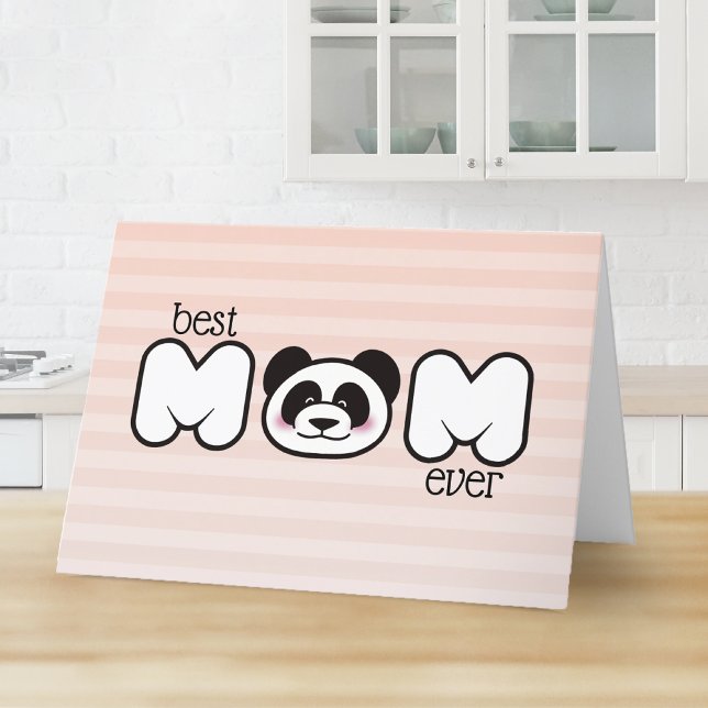 Modern Panda Gott mors dag Personlig Kort (Skapare uppladdad)
