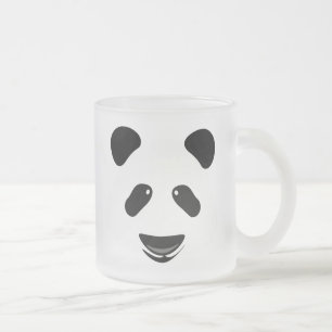 Modern Pandabjörn Frostad Glasmugg