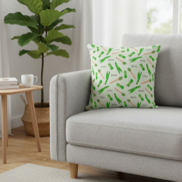 Modern Pandan Leaf Pattern Kudde