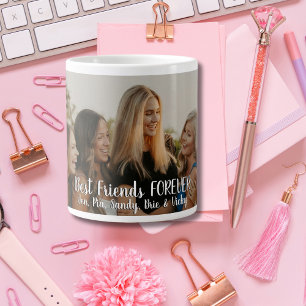 Modern panoramabild, bästa fotovänner för alltid jumbo mugg