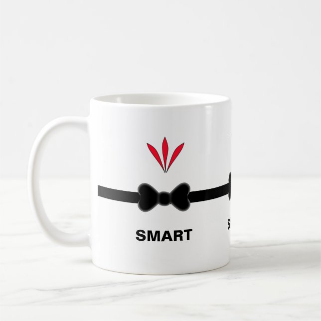 Modern Pappa Bow Tie Kaffemugg (Vänster)