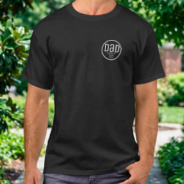 Modern Pappa Etablerad Enkla Barn Namn T Shirt