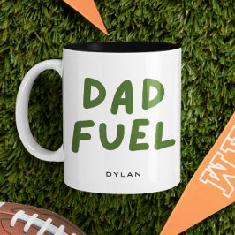 Modern Pappa Fuel Personlig Gift för Pappa Två-Tonad Mugg
