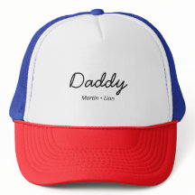 Modern Pappa | Kids Namn Cap