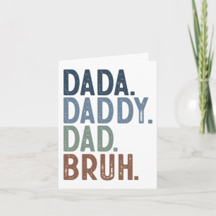 Modern Pappa Pappa Pappa Bror Foto Fars Dag Kort