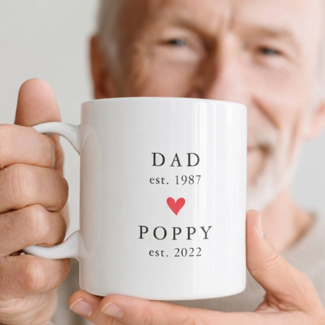 Modern Pappa | Poppy År sedan Kaffemugge Kaffemugg (Skapare uppladdad)