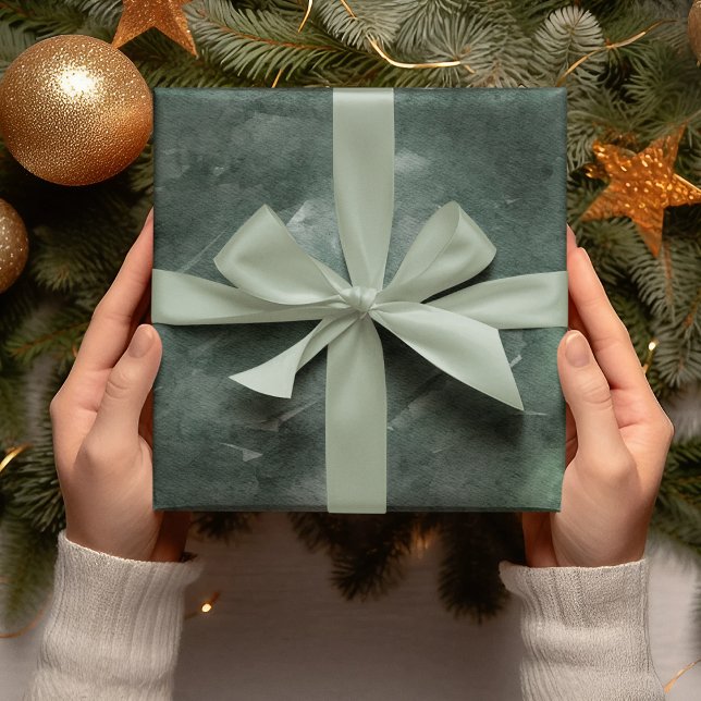 Modern Papper för Grönt av  för vattenfärgning i j Presentpapper (Skapare uppladdad)