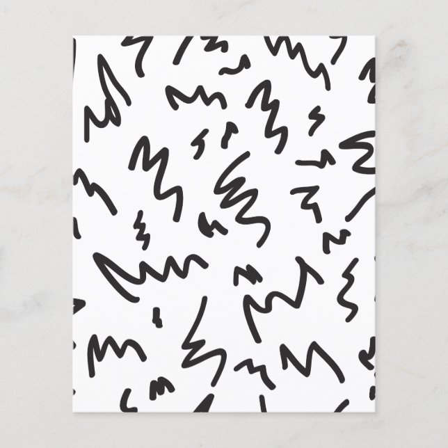 Modern Papper för svart och vitt skrapbok (Framsida)