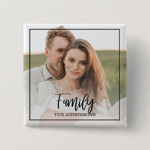 Modern par Collage Photo & underbar Family Gift Knapp